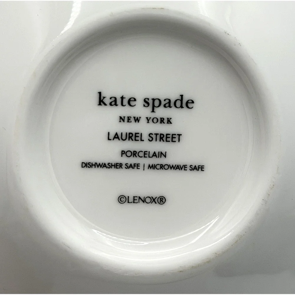 1 Lenox Kate Spade Laurel Street Sky Blue Stripe All Purpose Bowl New 899470